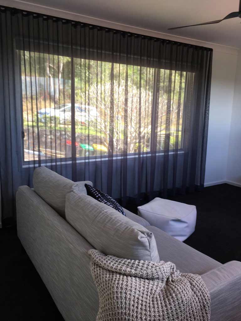 Living Area - Curtains in Cardiff, NSW