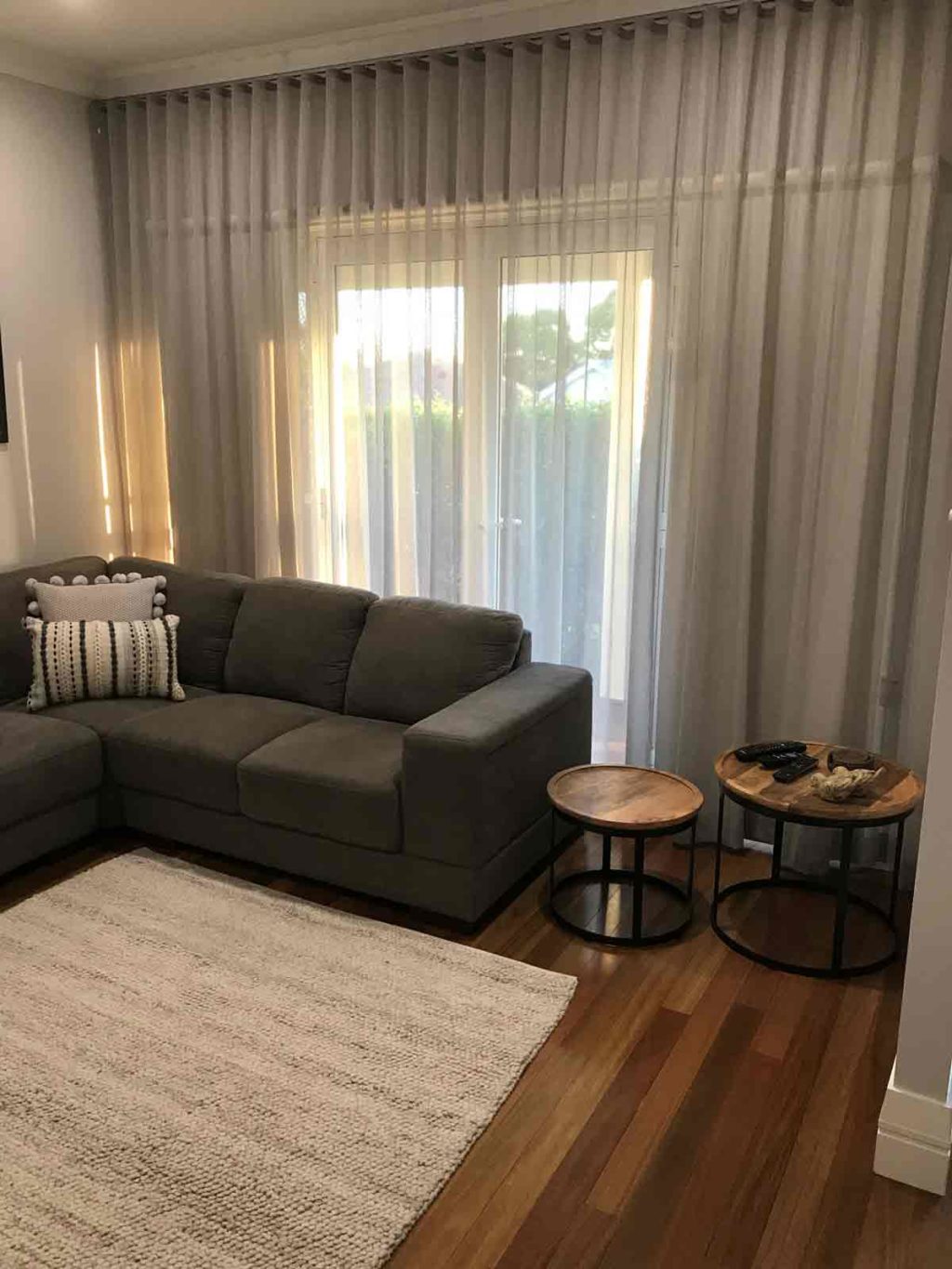 Living Area - Curtains in Cardiff, NSW